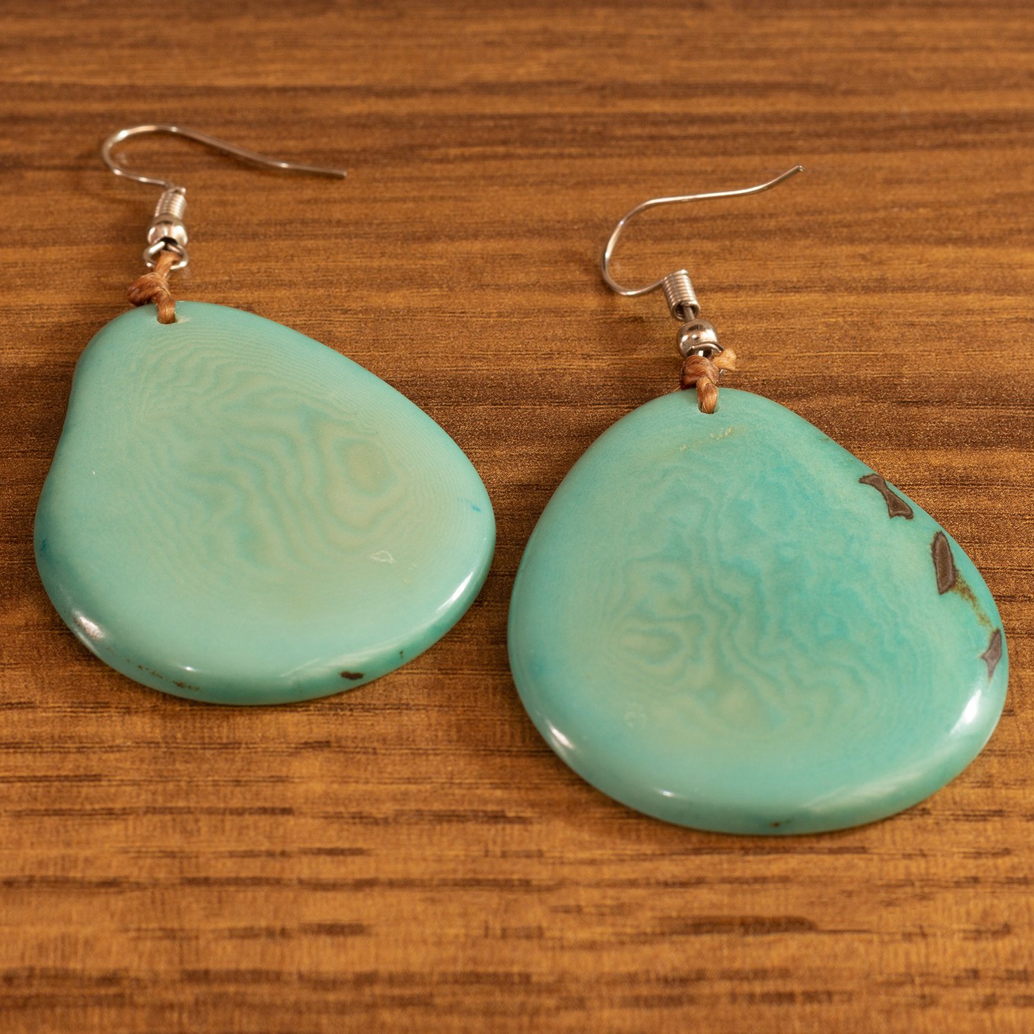 green-orange-Tagua-earring-quito green-orange-Tagua-earring-quito